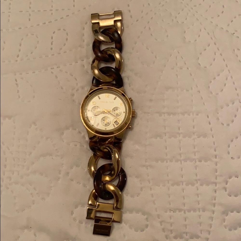 Michael Kors Tortoise Shell watch